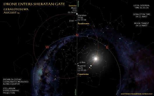 Drone Enters Sheratan Gate