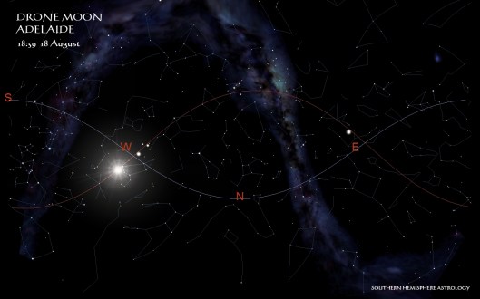 Drone Moon Adelaide