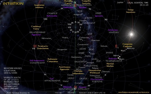 Milky Way N-S(E) First Dark Sep18