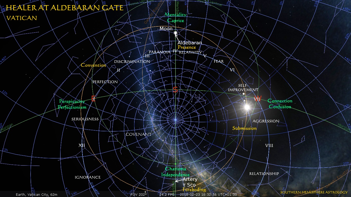 Healer at Aldebaran Gate Vatican Feb23