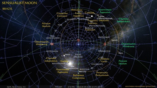 Sensualist Moon Nova Vicosa Clock Apr29