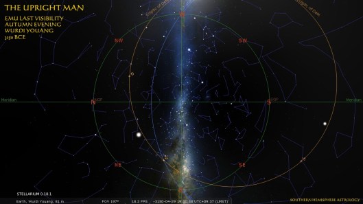 Emu Wurdi Youang Last Visibility Autumn 3150BCE