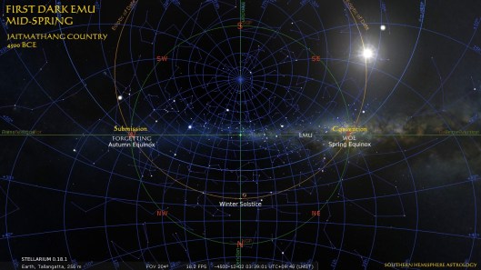 Emu Vertical Tallangatta 4500BCE
