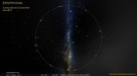 Emu Zenith Walgett 10800BCE